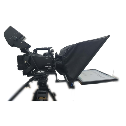 20 inch professional teleprompter with 1 monitor