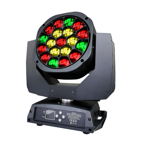 19x15W RGBW 4in1 zoom led moving head