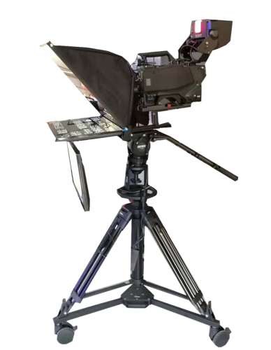 24 inch professional teleprompter with 2 monitors